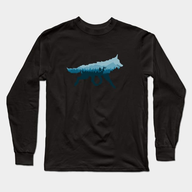 Wolves of the Sea Long Sleeve T-Shirt by Shadow Lab